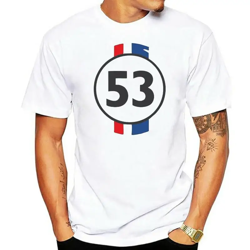 Men'S New Fashion Tr0058 Herbie 53 Maggiolino 3D Print Magliette Di Alta Qualità Magliette A Maniche Corte