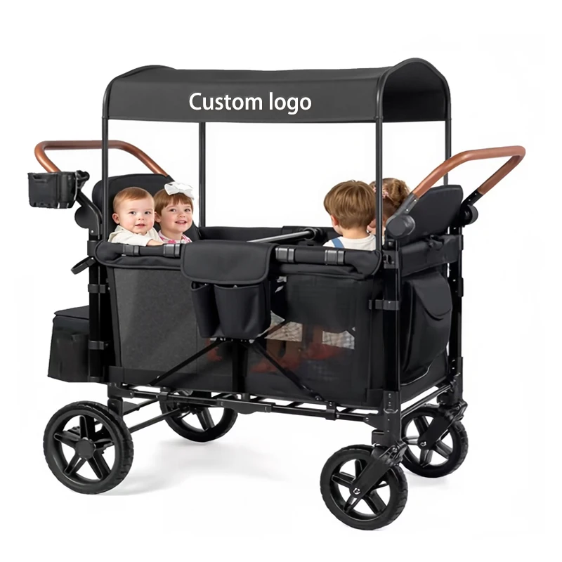 Trending Baby Folding Travel Stroller Luxury Pram 2 in 1 Stroller for 0-3 Years 2