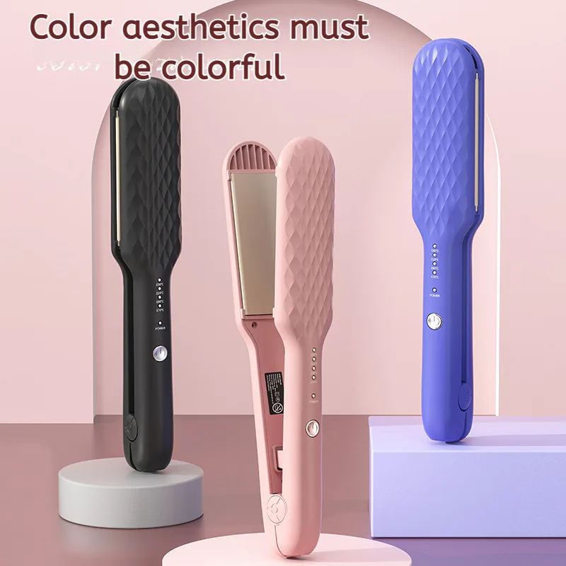 Smart hair straightening iron, quick heating curling iron, portable hair straightening tools.