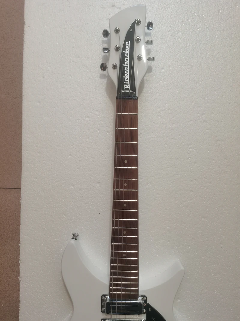 High quality Rickenbacker 325 electric guitar, vibrato system bridge, Seven day delivery in the US，white guitar，In stock
