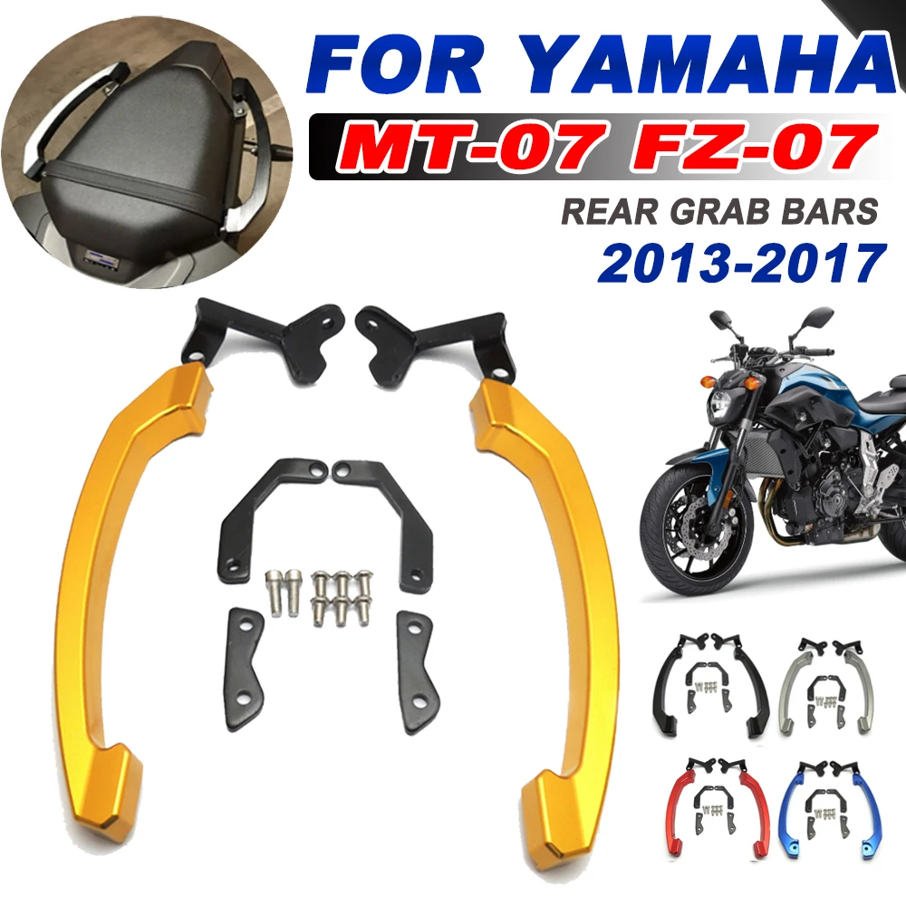 

Мотоциклетные задние поручни, задние сиденья, пассажирские поручни для Yamaha MT07 MT-07 FZ07 FZ-07 2013 2014 2015 2016