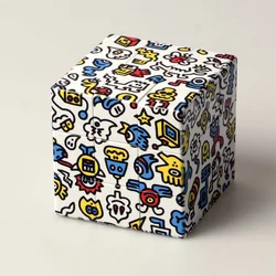 Cartoon Alien Graffiti Magic Cube - Fun Stress Relief Puzzle Toy (364Cartoon Alien3x3)