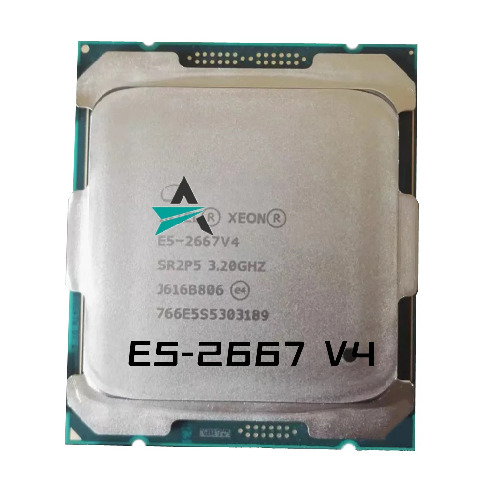 Frete grátis E5 2667V4 Original Xeon E5 2667 V4 3.20GHZ 8 Core 25M E5 ...