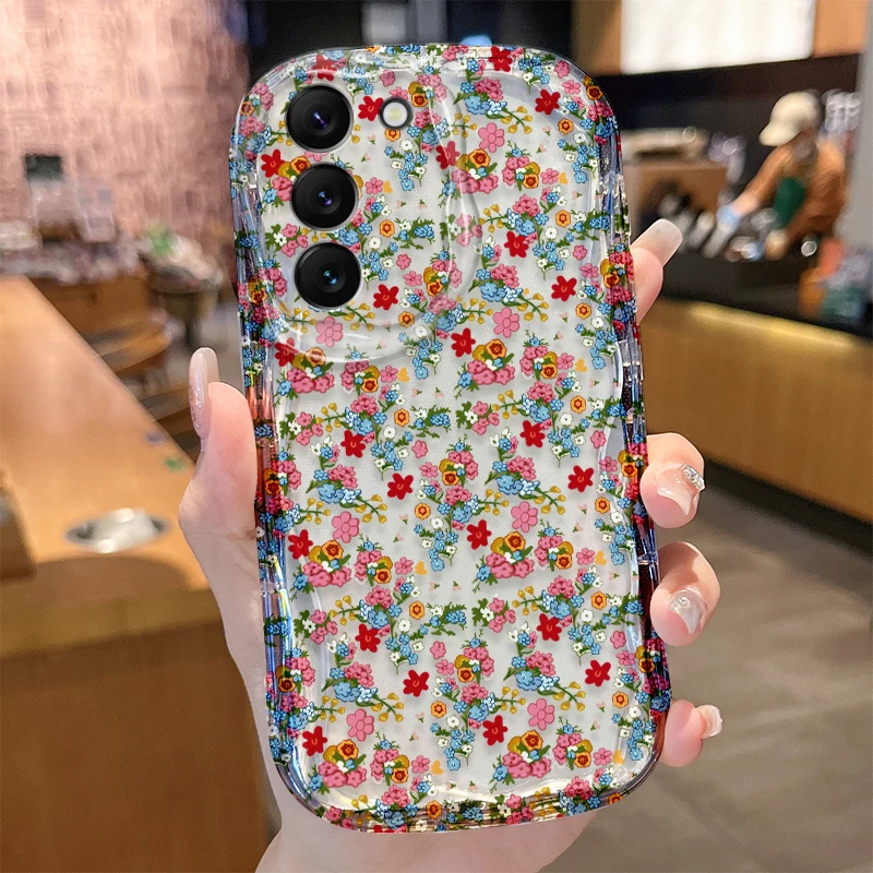 Vibrant Floral Pattern Phone Case Cover