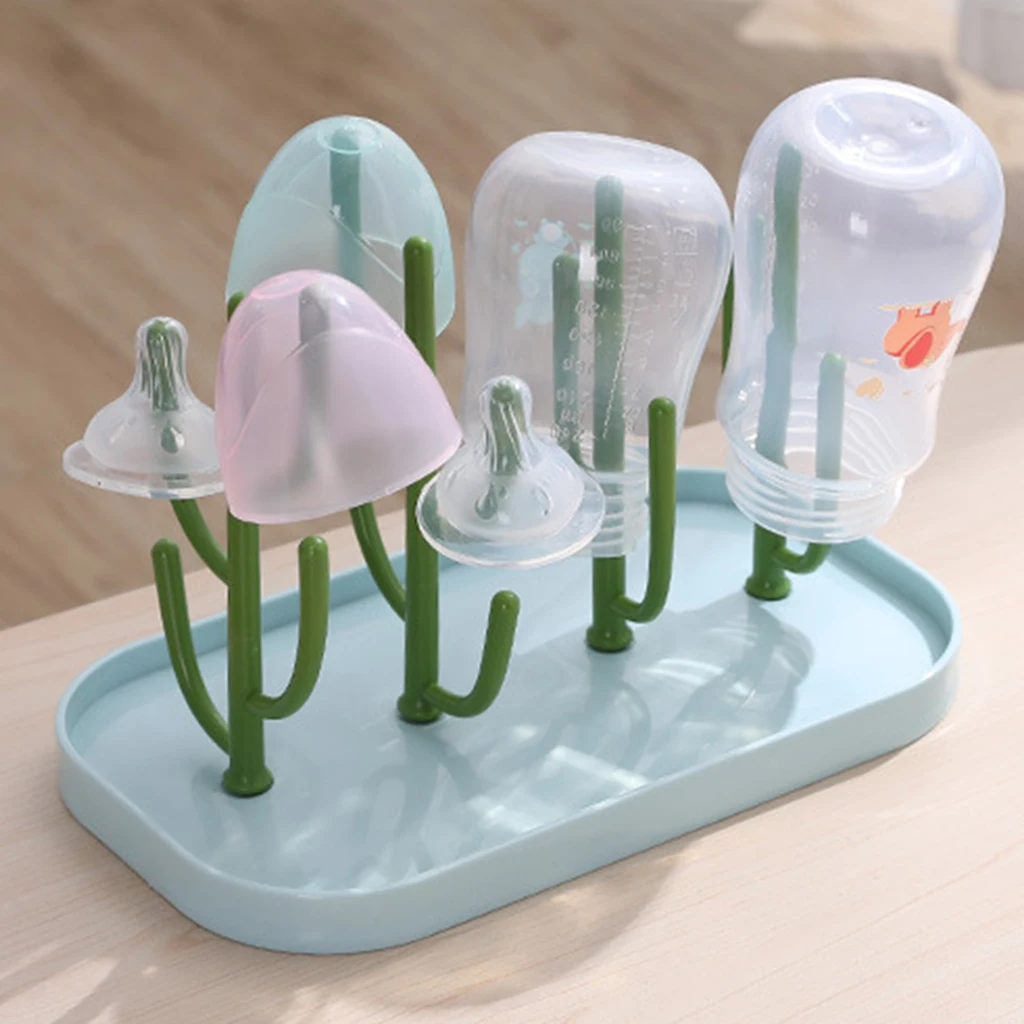 Baby Bottle Drying Rack Baby Bottle Holder Nipple Feeding Cup Holder Cleaning Dryer Drainer