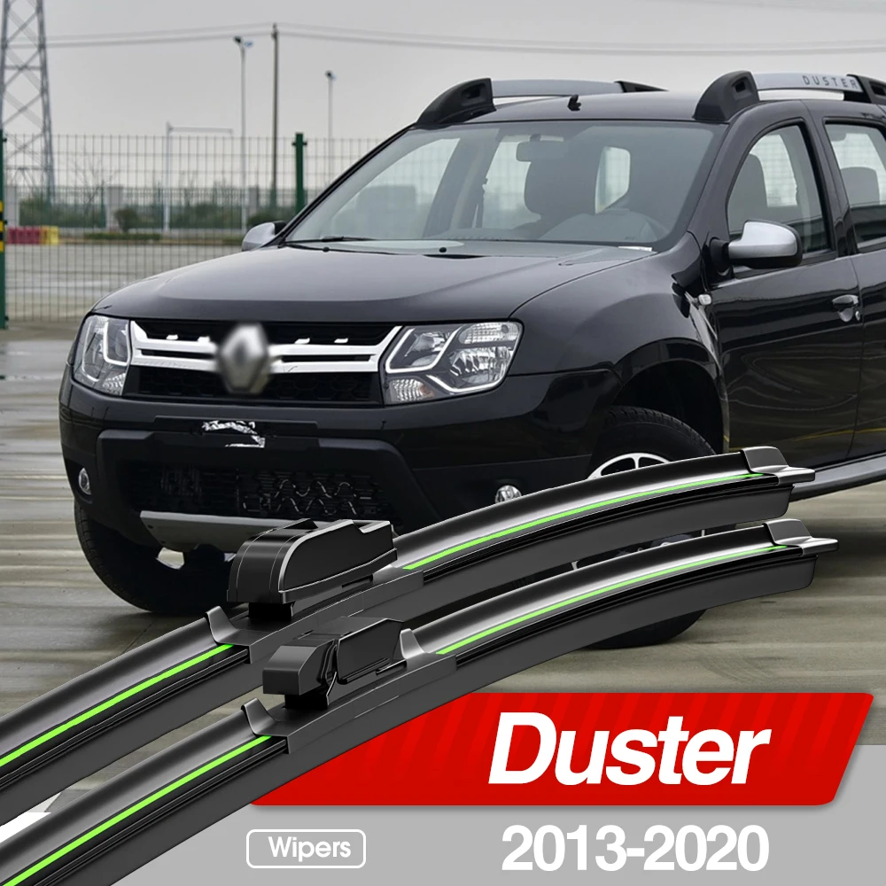 

For Renault Duster 2013-2020 Front Windshield Wiper Blades 2pcs Windscreen Window Accessories 2014 2015 2017 2018 2019 2020 2021