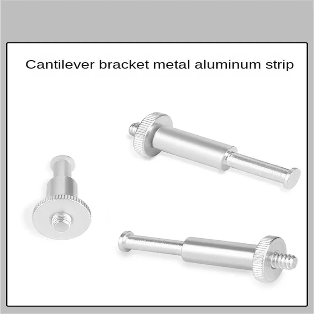 Microphone Adapter 3/8 To 1/4 Metal Ball Head for Boom Arm Replacement Screw Mount Bracket