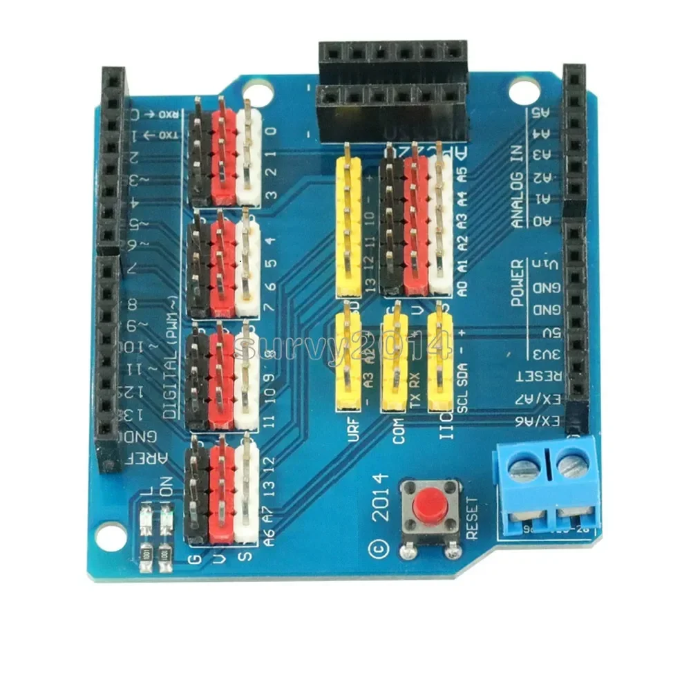 Development Board Sensor Shield Expansion Board For Arduino UNO R3 V5.0