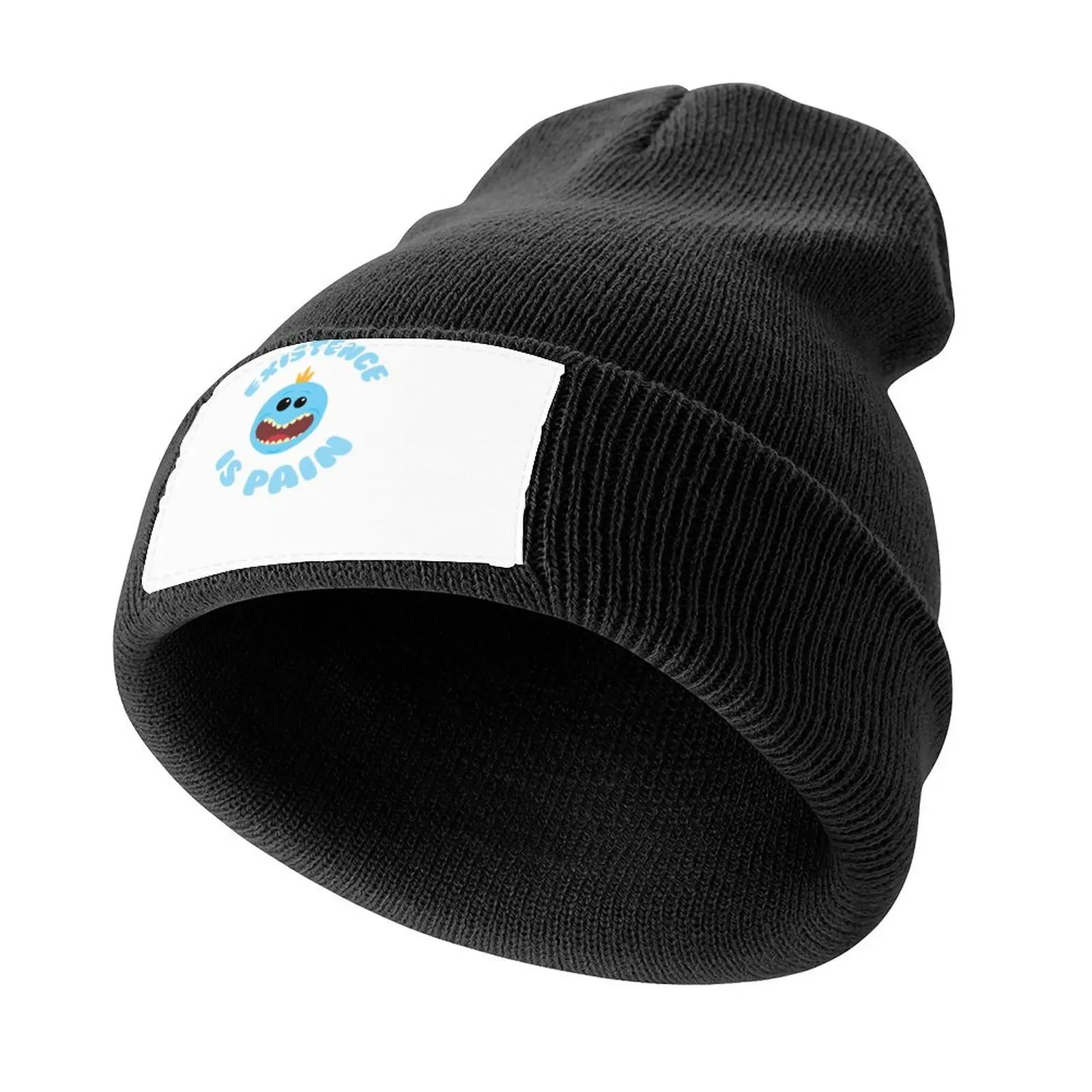 

existence is pain Knitted Cap Golf Wear Cosplay Woman Hats Men's