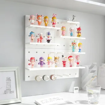 Decorazioni per la casa Mensole da parete Decorazione Foro da parete Scaffale da parete Scaffale da cucina Camera da letto Scaffali da parete sospesi Decorazione da parete