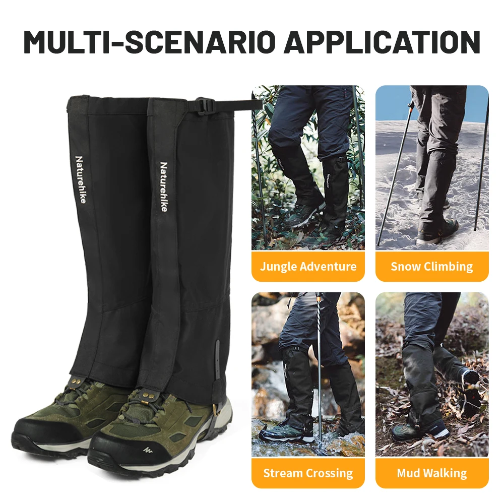 Waterproof Nylon Hiking Gaiters 2