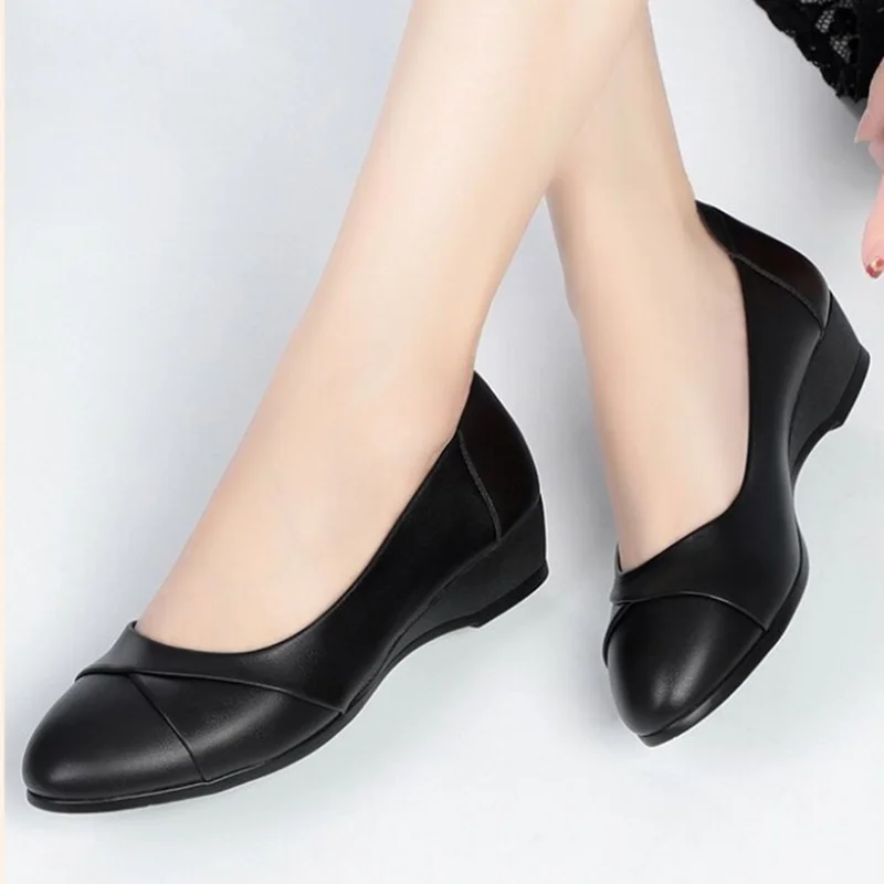 Zapatos De Mujer Women Cute Pointed Toe Brown High Quality Shoes Lady Fashion Sweet Spring & Summer Anti Skid Heel Shoes B9641 6