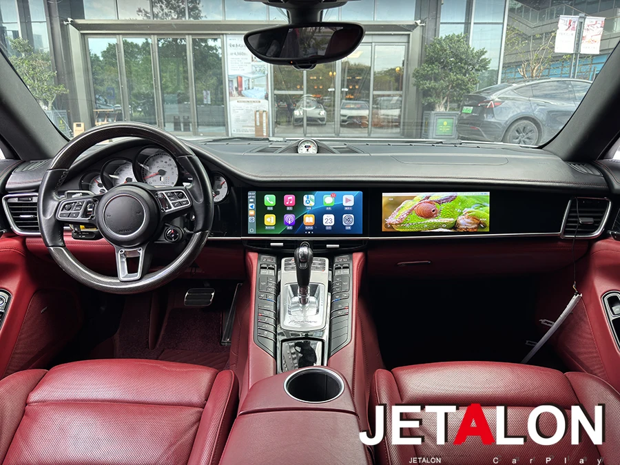 12.3" Dual screen Car Radio Multimedia Video Player For Porsche Panamera 2010-20