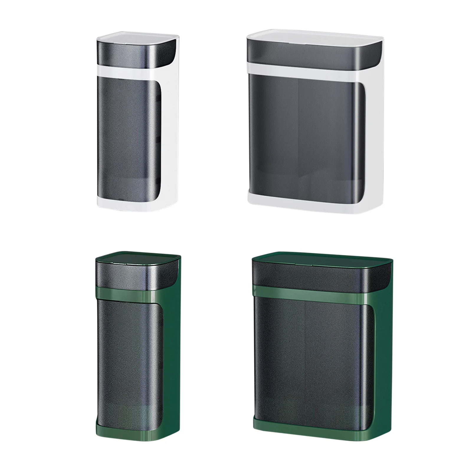 Wall Mount Disposable Automatic Remover Cup Holder Fits 3-6oz Cups Pull Type High Capacity Plastic for Bedroom Kitchen Bathroom
