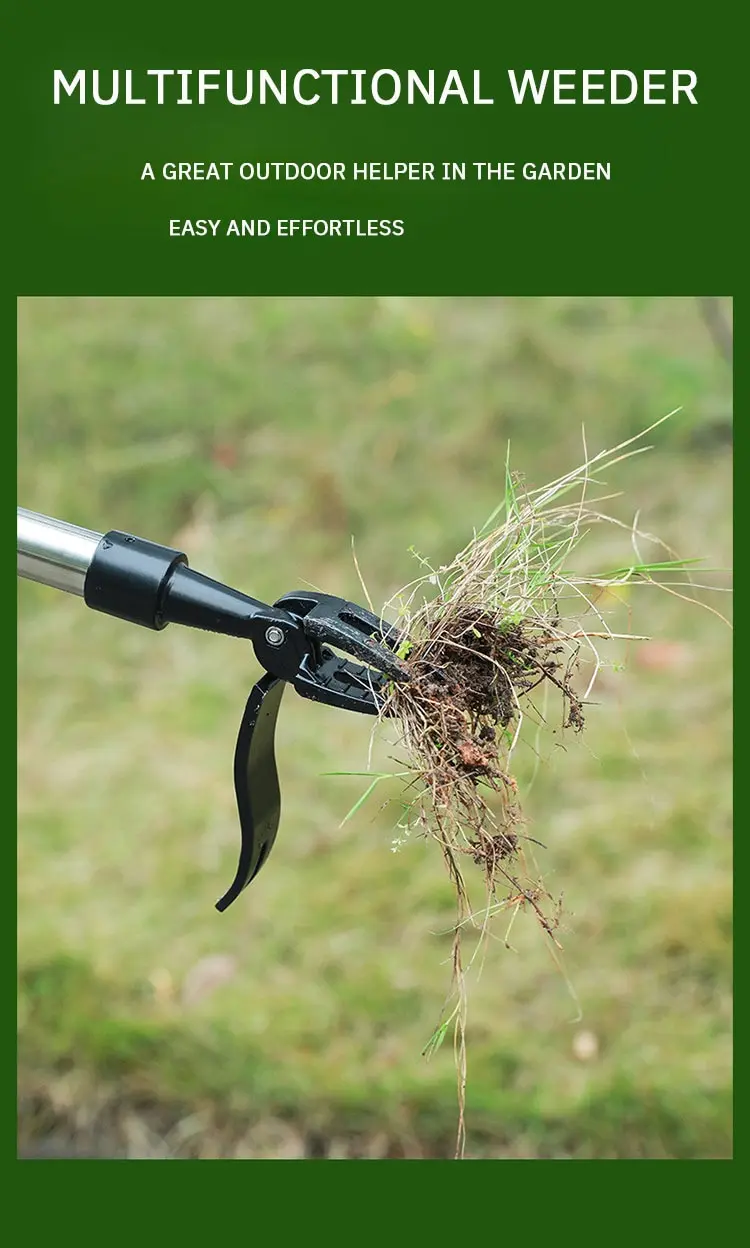 Unkraut neue hochwertige Fuß Schritt auf kein Biegen Unkraut Haken Haushalt Gartenarbeit Unkraut Wurzel Schaufel vertikale Unkraut vernichter 1St