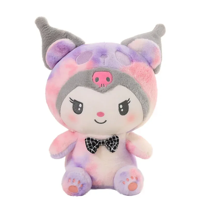 

Sanrio Plush Doll Toy Tie Dye Kuromi Plush Toy Melody Cinnamon Dog Doll Children's Day Birthday Gift for Girlfriend Gifts Toys