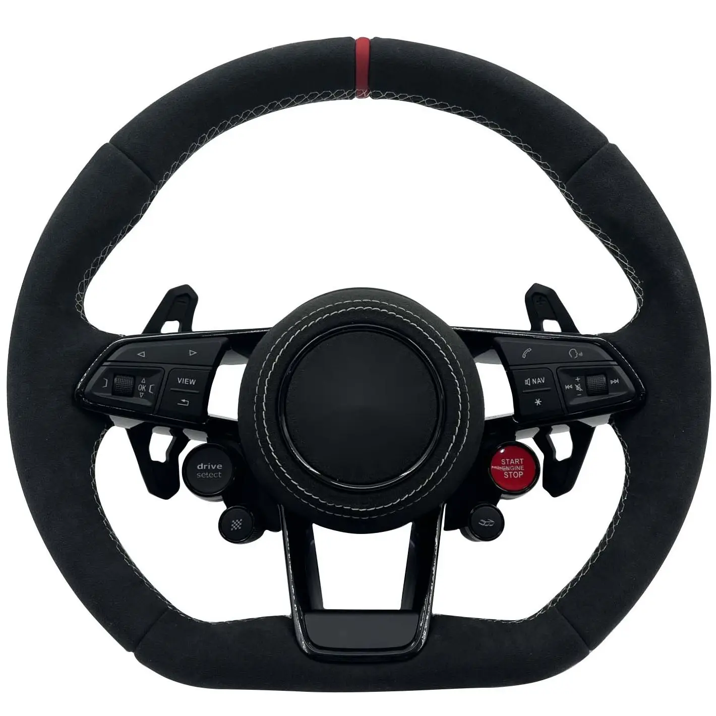 Volante Personalizzato In Fibra Di Carbonio Per Audi Rs3 Volante Fit R6 S4 S5 S6 Rs3 Rs5 A4 A5 A6 A7 A8 Tt Q3 Q5 Q7