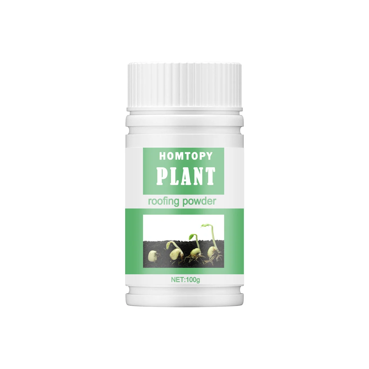 Plant Fertilizing Concentrate Plant Root Stimulator Organic Fertilizer 100g Fast Rooting Powder Rooting Hormones Powder Improve Flowering Cutting Survival Rate Plants Grow Cut Dip Fertilizer