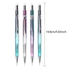 Mechanical Pencil Ball-Point Pen 2 In 1 Blue Ink 0.3 0.5 0.7 0.9mm HB Lead Smooth Writing School Office Writing Stationery 6