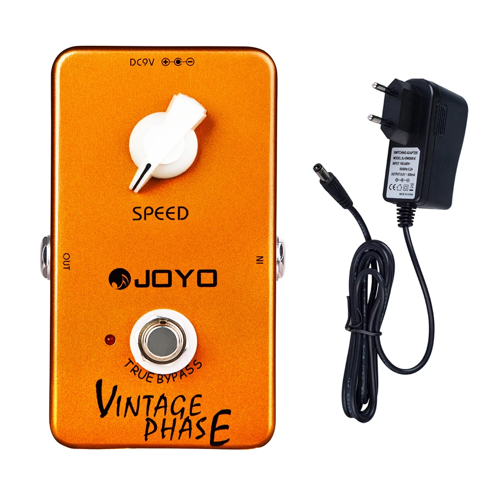 JOYO JF-06 Vintage Phase Pedale Effetto - Pedale Phaser Per Chitarra Con True Bypass, Suoni Anni '70
