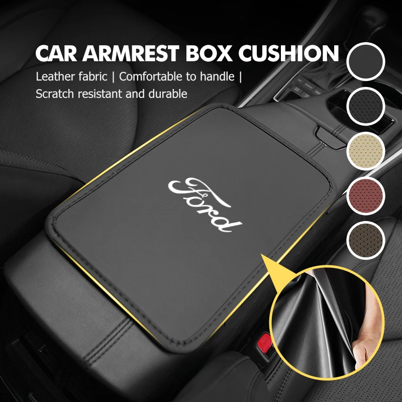 Premium Soft Armrest Mat – Car Center Console Cover and Styling Accessory