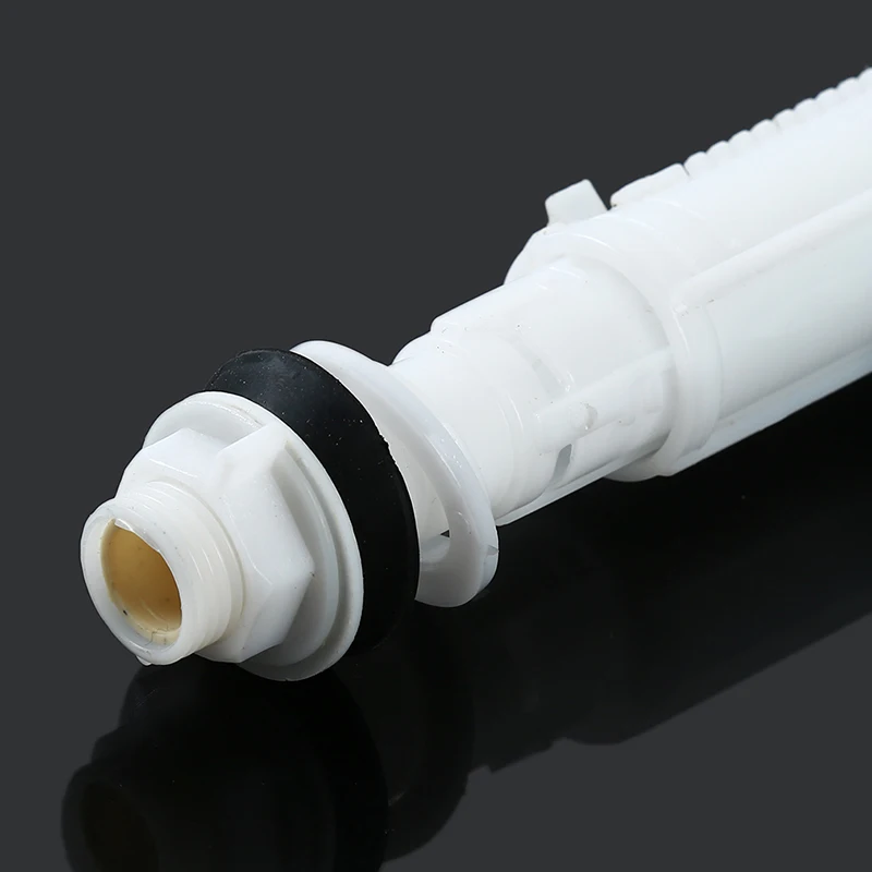 Toilet Water Tank Fittings 1PC Inlet Float Adjustable Flush Water Saving Push Button Intake Flush Valve Kits