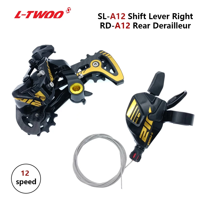 

LTWOO AT12 1X12 Speed MTB Bicycle Groupset 12 Velocity Trigger Shift Lever and Rear Derailleur for M6100 M7100 M8100 M9100