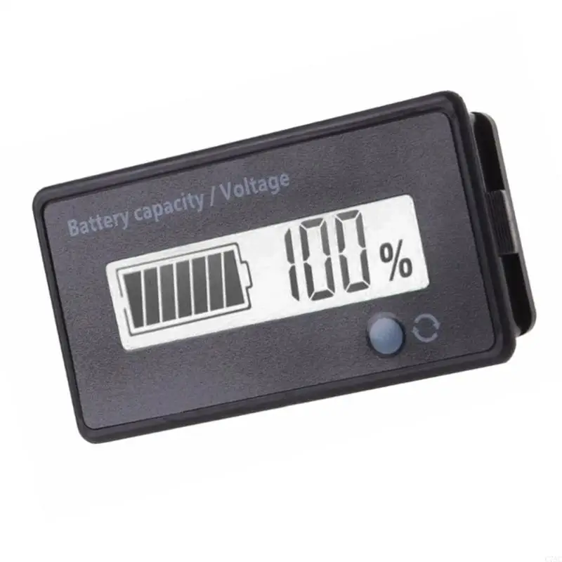 12V 24V 36V 48V 60V 72V 84V 전원 C7AC에 대한 실시간 전압 판독 기능을 갖춘 휴대용 디지털 디스플레이 배터리 테스터