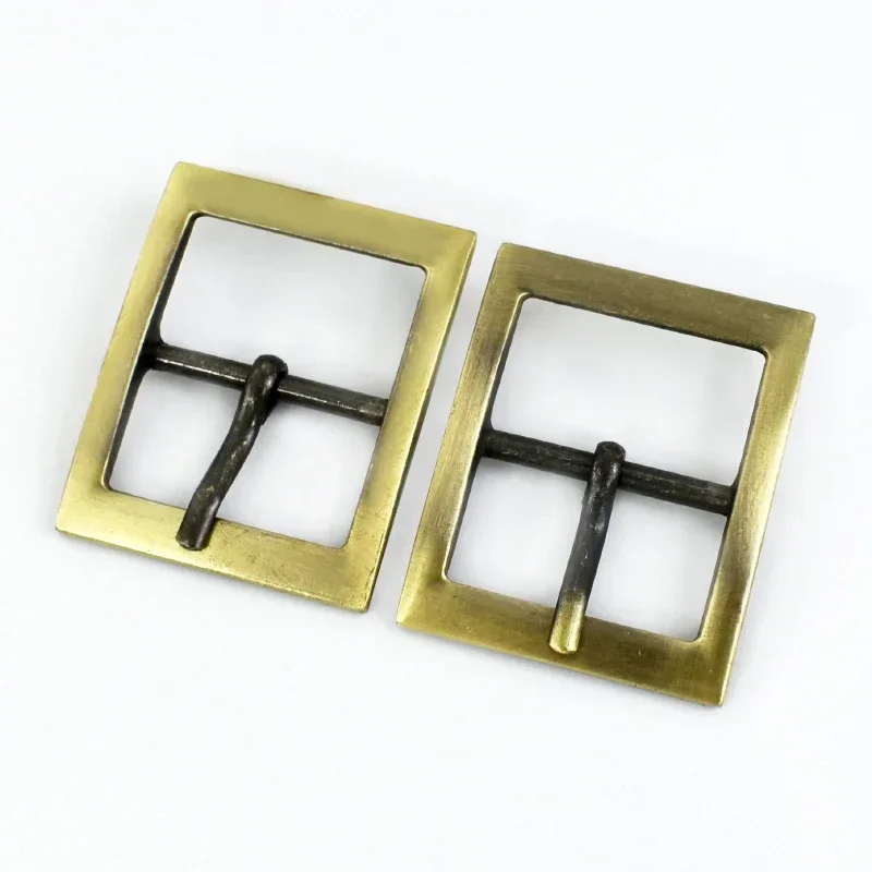 Meetee 5/10Pcs Metal Pin Buckle 16/19/25/32/38mm Bag Strap Clasp Webbing Adjuster Hook Belt Buckles DIY Hardware Accessories