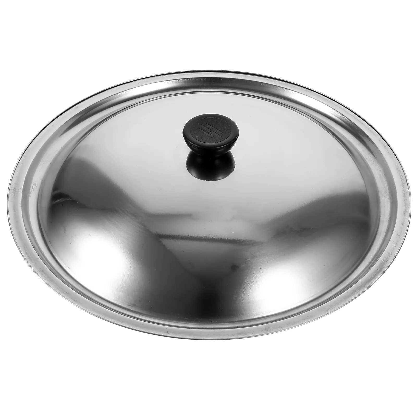 Stainless Steel Cookware Lids Oil Pot Cover 30Cm Bacon Grease Container Lid Anti-Scald Oil Jar Cover Reusable Kitchen Seasoning silicone food cover silicone pot lid silicone pan covers