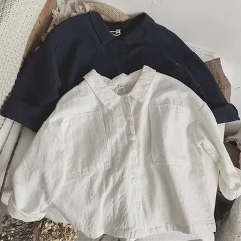 Retro Cotton Boys Shirt 1