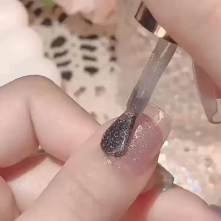 Магнитный гель для ногтей "Кошачий глаз" Meiluck