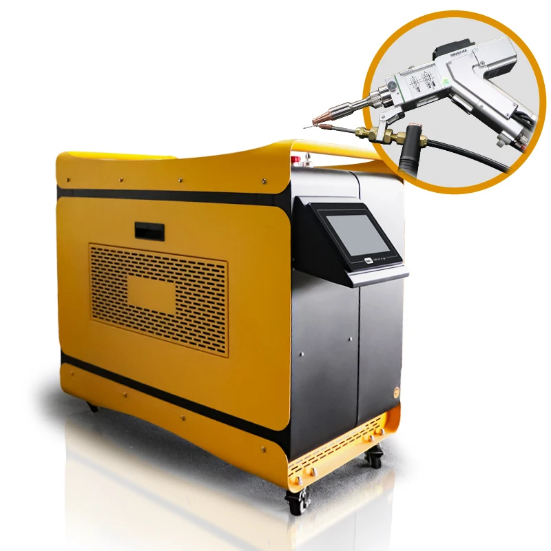 

handheld fiber laser welding machine with gun 1000 1500 2000w in one laser machine for welding cutting cleaning