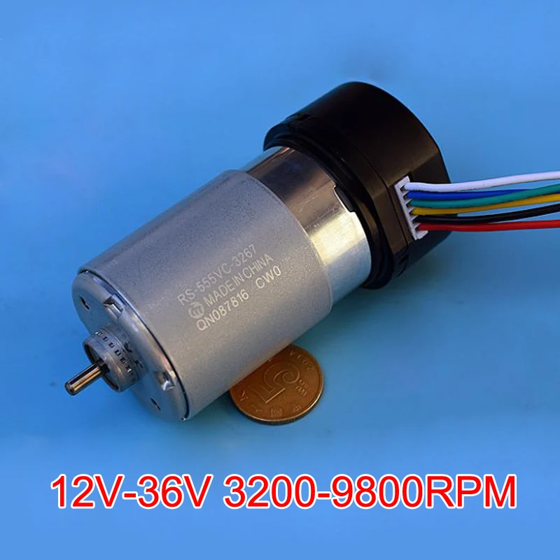 MABUCHI RS-555 RS-555VC-3267 24V High Torque Printer Drill Carbon