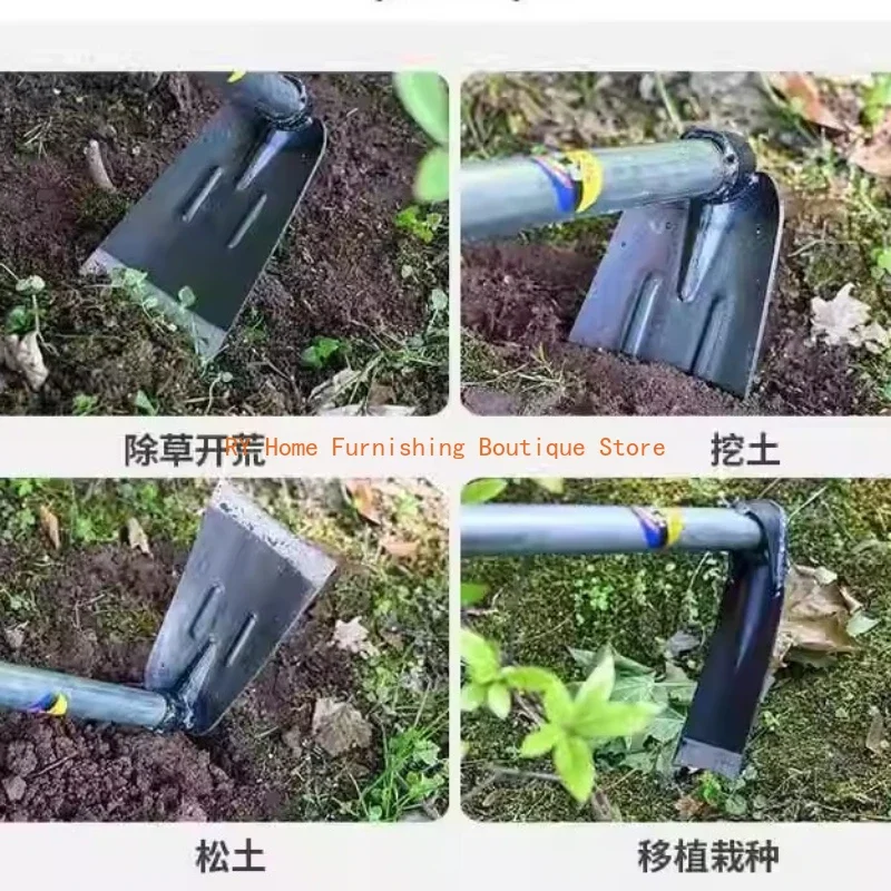 Small Household Flower Planting Hoe, Vegetable Planting Hoe, Digging Soil Weeding, Gardening Tool, Small 3