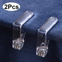 1/2/4pcs Non-slip Tablecloth Clips Transparent Securing Holder Decorative Leaf Tablecloth Plastic Clamp Holder Table Cover Clamp 1