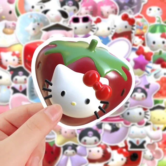 Wholesale hello kitty sticker For Easy Decorative Displays 