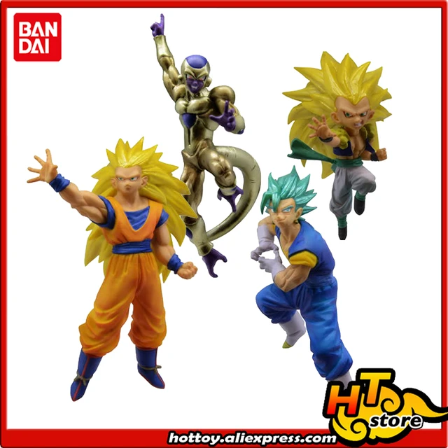 Boneco Colecionável - Goku Super Sayajin batalha contra Freeza