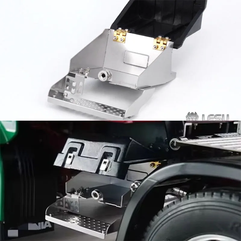 1/14 LKW LESU ferngesteuertes Spielzeug mit Pedal-Batteriekasten G-6185 für Tamiya Traktor R620 R470 Zubehör