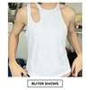 Men Tank Tops Sleeveless Solid Color Sexy 2021 Hollow Out Streetwear Vests Personality Breathable Men Clothing