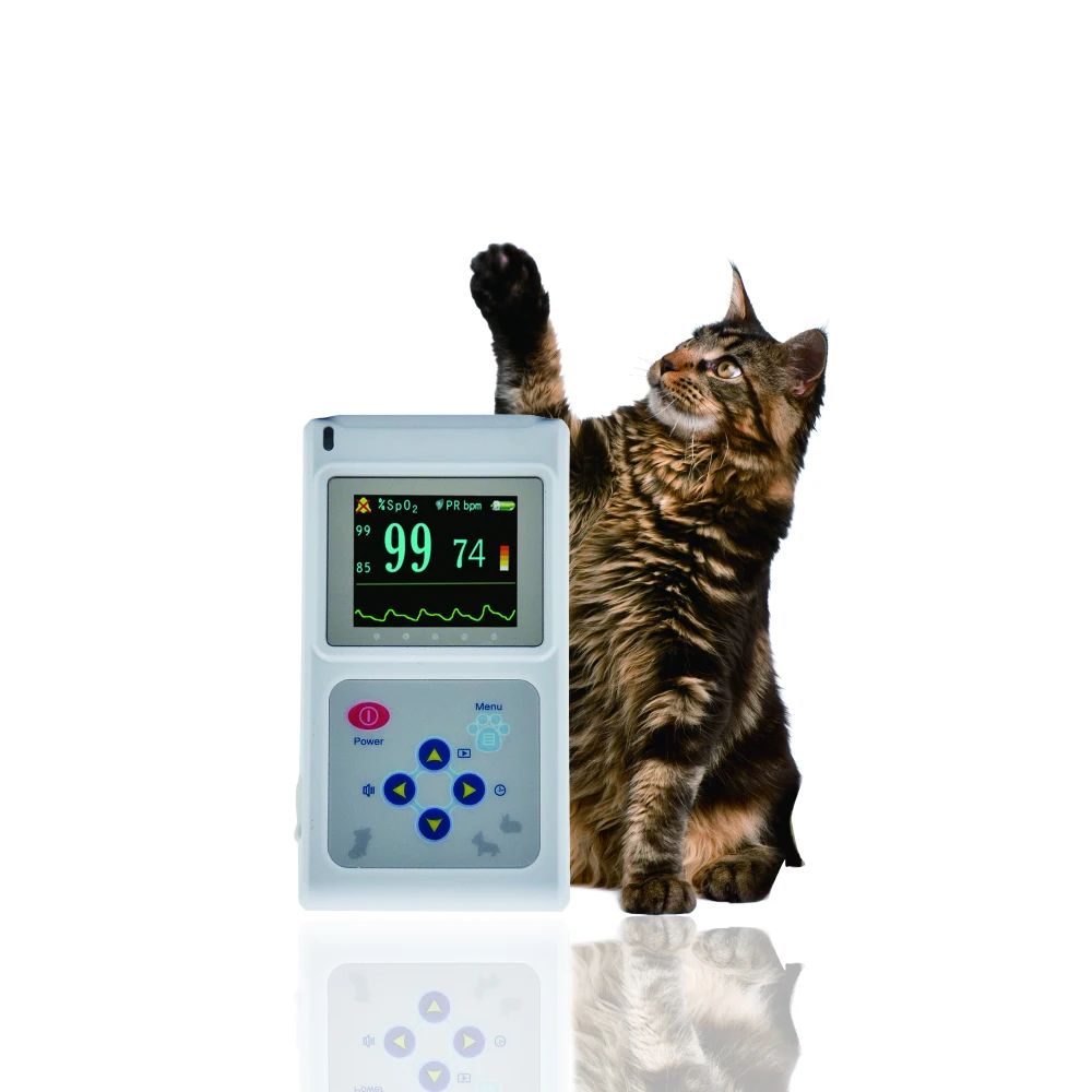 

CONTEC CMS60D-VET Veterinary Animal Ear Lobe Tongue Pulse Oximeter Handheld