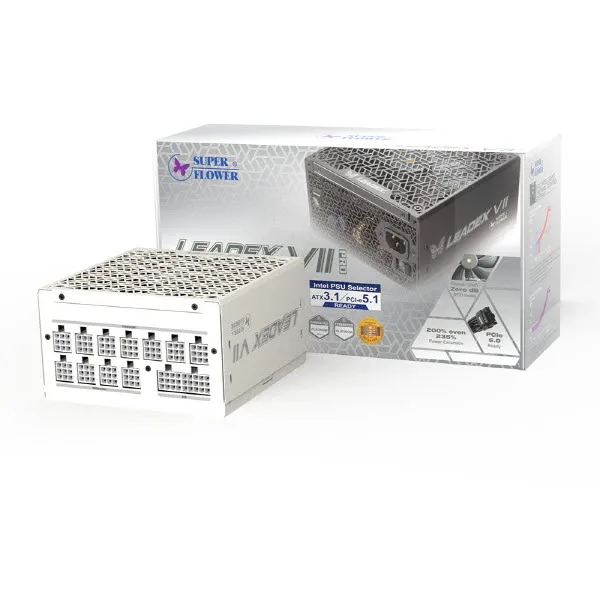 電源ユニット SUPER FLOWER LEADEX VII SF-1200F14XP Super Flower Leadex VII XP 1200W ATX v3.0 PSU Review
