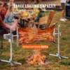 VEVOR 46/56 Inch Electric BBQ Rotisserie Grill Kit Automatic 52W Motor Height Adjustable Universal Roaster Stand 3