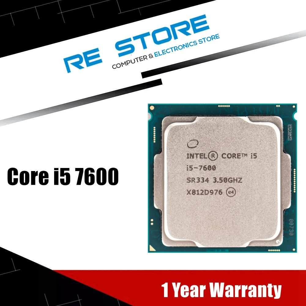 Процессор Intel Core i5 7600 3 5 ГГц четырехъядерный четырехпоточный ЦПУ 6 Мб 65 Вт LGA 1151 |