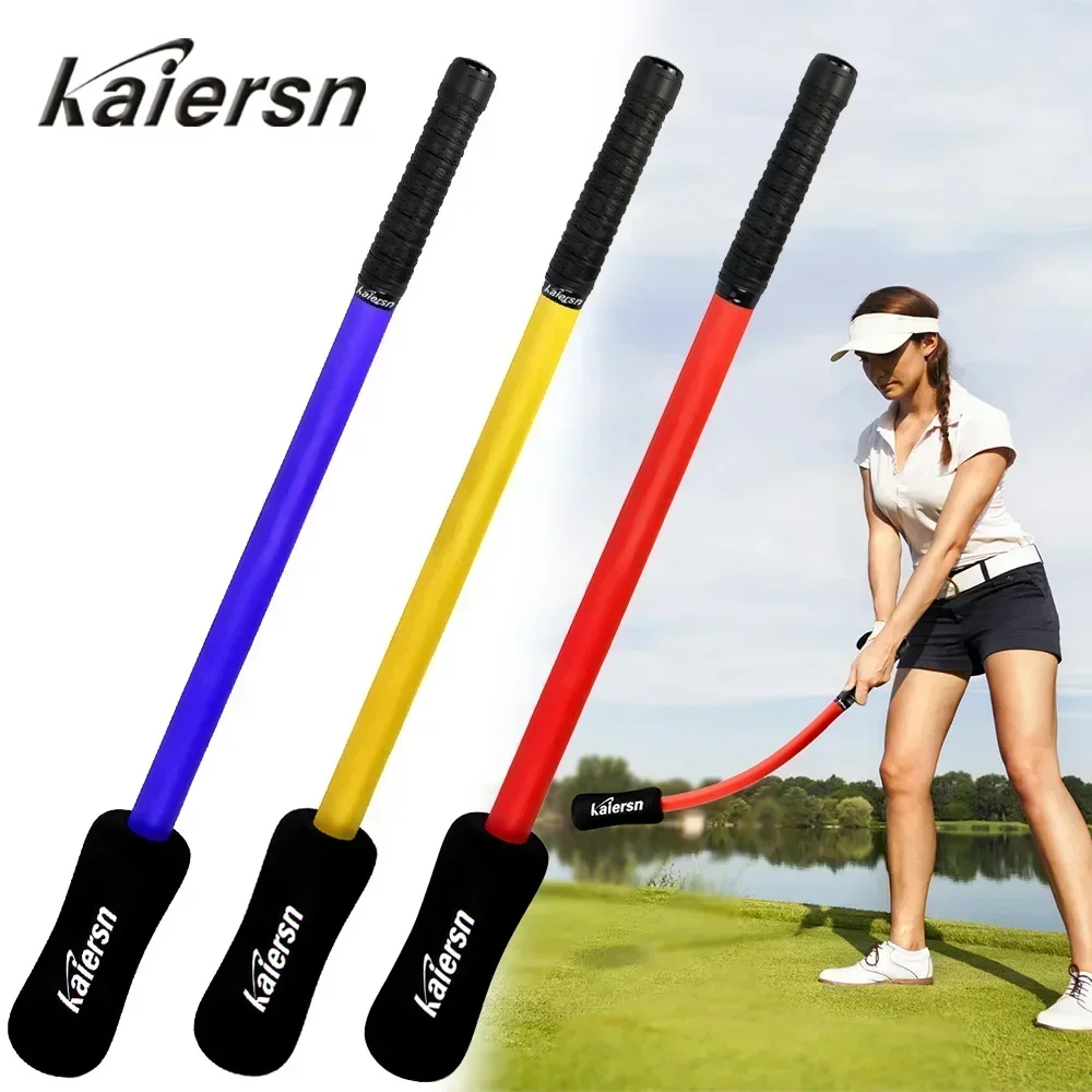 Golf Swing Trainer Exercise Balance Training Equipment Warm Up Rod Up Down Swing Trainer Tempo and Strength Golf Training Aids golf swing trainer