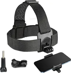 Hands-Free Chest and Head Mount Kit for Smartphones and Action Cameras