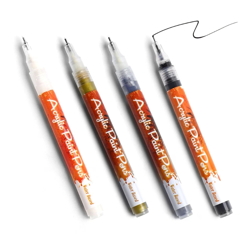 

Ручка для дизайна ногтей, портативные ручки для лака для ногтей, тонкий наконечник для рисования ногтей, ручки для граффити, для