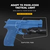 Tactical pistol holster P226+x300 3mm flashlight tactical quick draw holster Kydex hunting holster hunting accessories 4