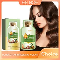 EELHOE Herbal Hair Dye Shampoo Natural Non-irritating Change Hair Color Repair Gray White Cover Hair Care Black Hair Dye Shampoo
