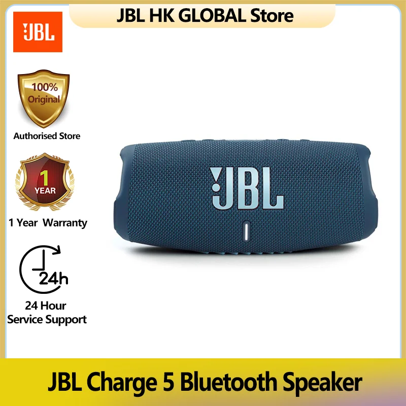 

JBL 100%Original Charge 5 Bluetooth Speaker Subwoofer, Waterproof, Dustproof, Suitable For Outdoor Use, M,Portable Speaker